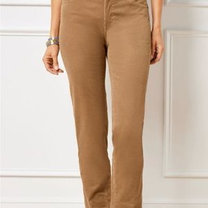 Talbots Corduroy Straight Leg Pant, size 14 - EUC